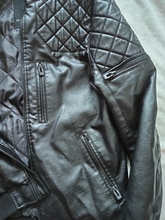 Męska kurtka M eko skóra