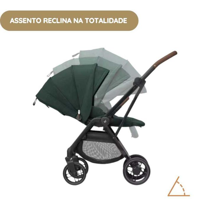Carrinho de Bebé Maxi Cosi Leona2 - Twillic Green