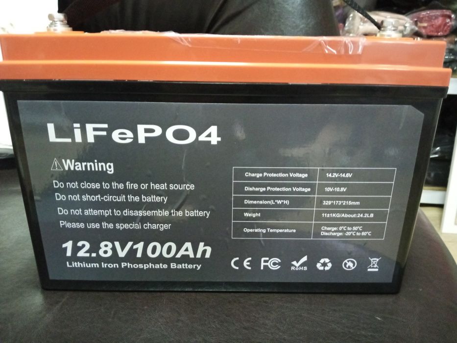 Акумулятори LiFePo4 12.8v 100-460Ah, 25.6v 100-230Ah, 51.2v 100-300Ah