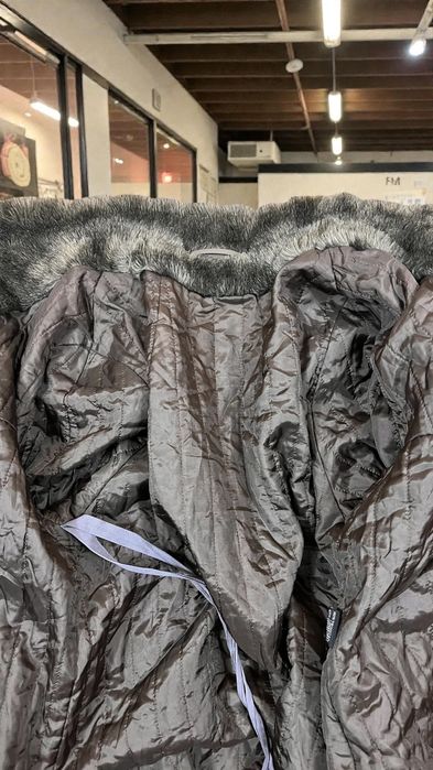 Jolipel roz. 38 damski długi płaszcz wiązany w talii