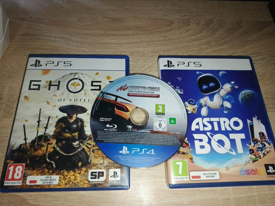 Ghost od Yotei ,Astro BOT,AssettoCorsa