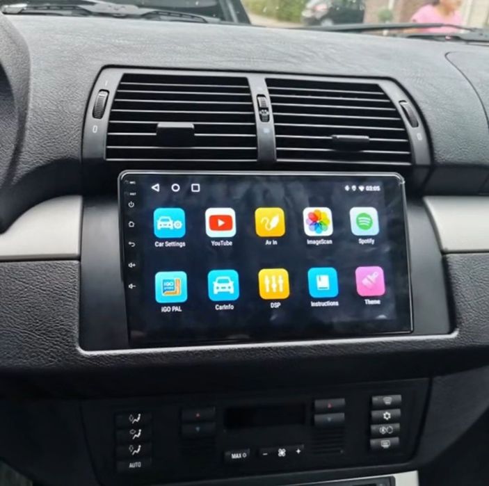 Штатна Магнітола BMW E39, E46, E53, E38, E83 X5 android 4/64 carplay