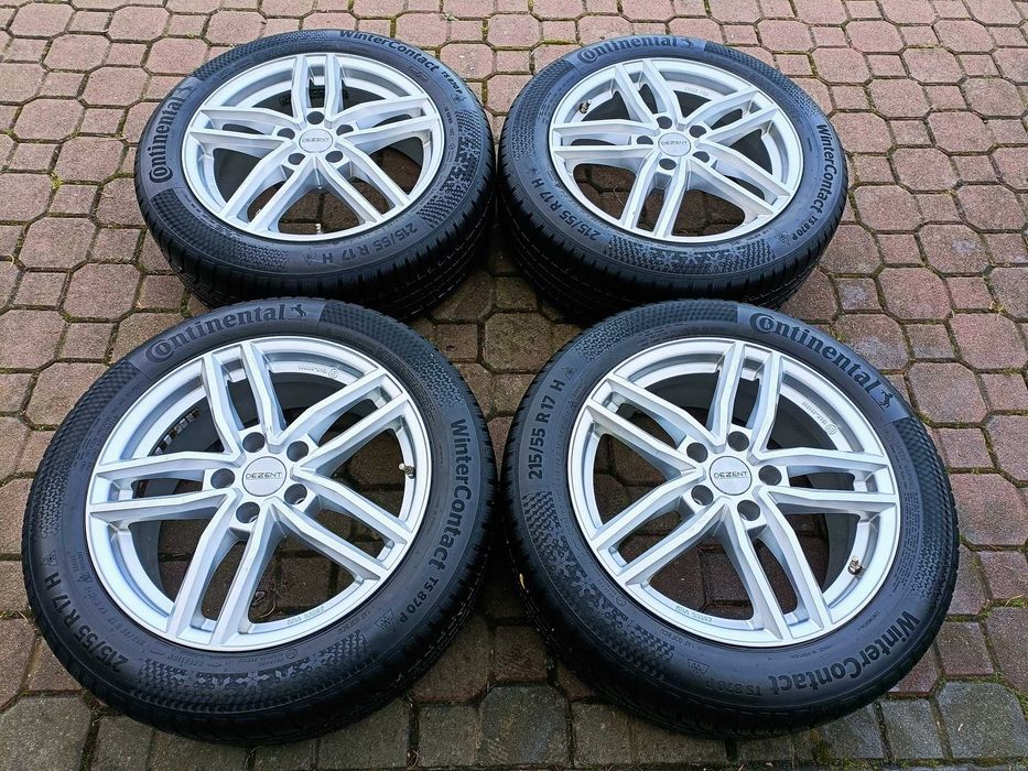 Koła 215/55 R17 5x112 ET40 VW T-ROC Passat B8 Audi Q2 Superb III Karoq