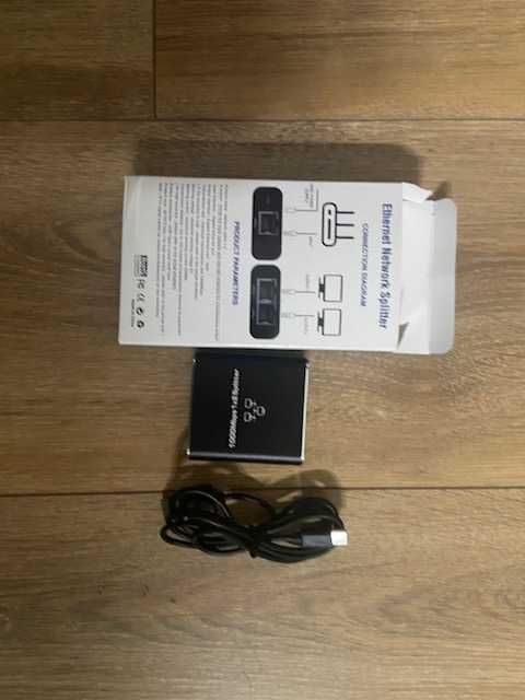Ethernet Splitter 1 a 2 1000Mbps