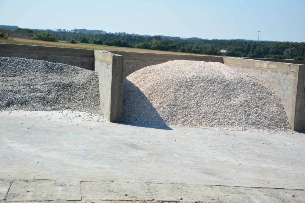 BIAŁA MARIANNA - biały grys marmurowy kamień ogrodowy - transport ŁÓDŹ