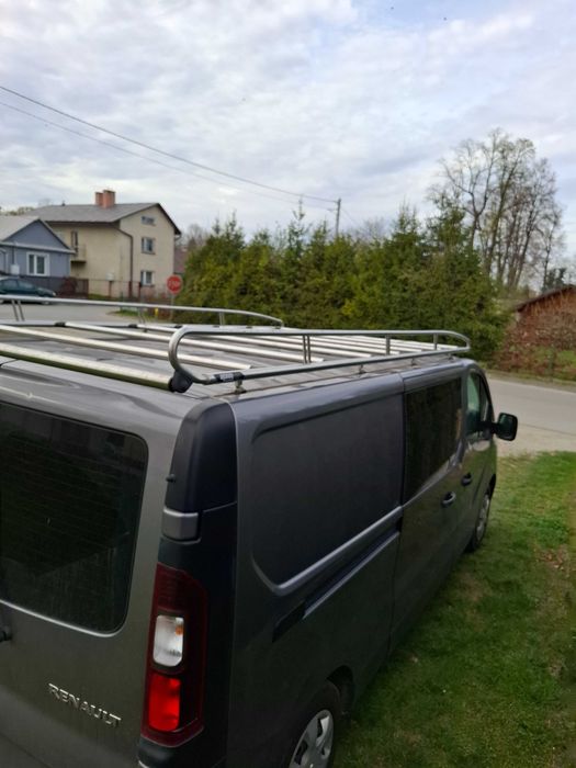 Bagażnik/kosz dachowy Renault Trafic L2H1 2015- [Stal Nierdzewna]