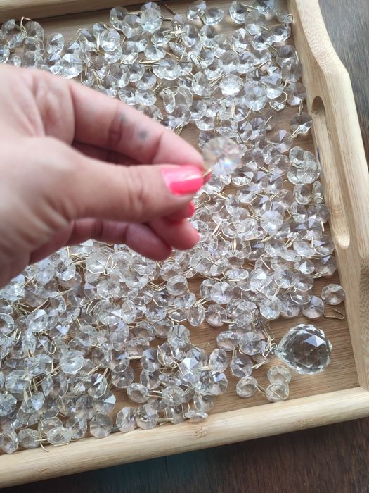 Peças de cristal para candeeiros