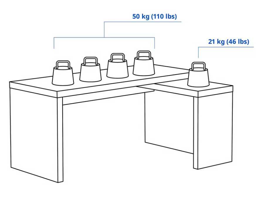 Secretária IKEA MALM extensível – como nova - cor Carvalho