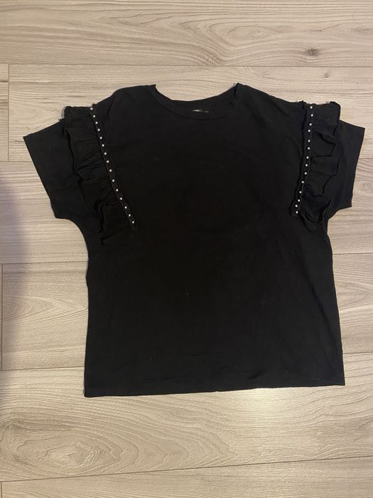 Czarna bluzka bershka