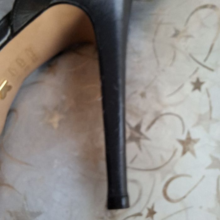 Szpilki sandałki Kazar 38 piękne wysoki obcas