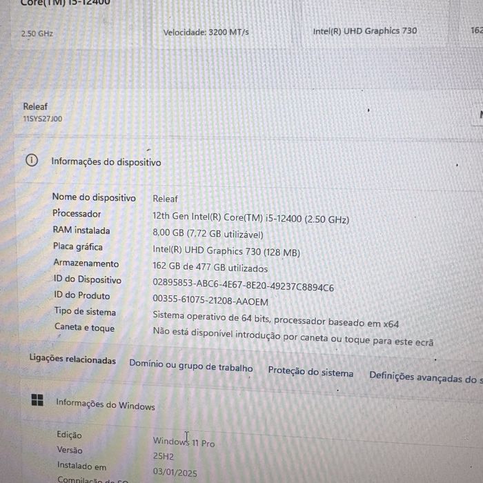 Pc le novo com windows 11 pro
