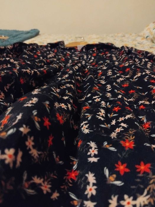Vestido menina florido