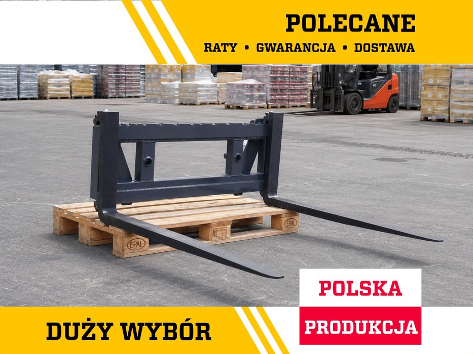 Widły do palet paleciak karetka EURO SMS Mailleux JCB - DOSTAWA