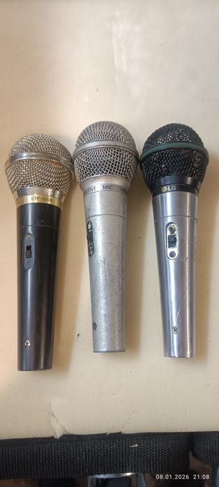 Мікрофон конденсаторний E614і динамічні