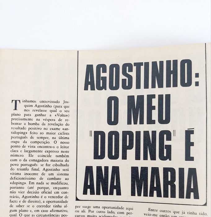 Joaquim Agostinho - 4 revistas FLAMA