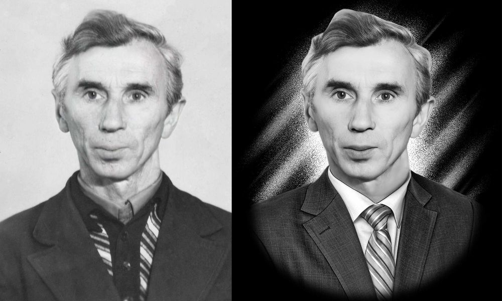 Ретуш фото на памятник