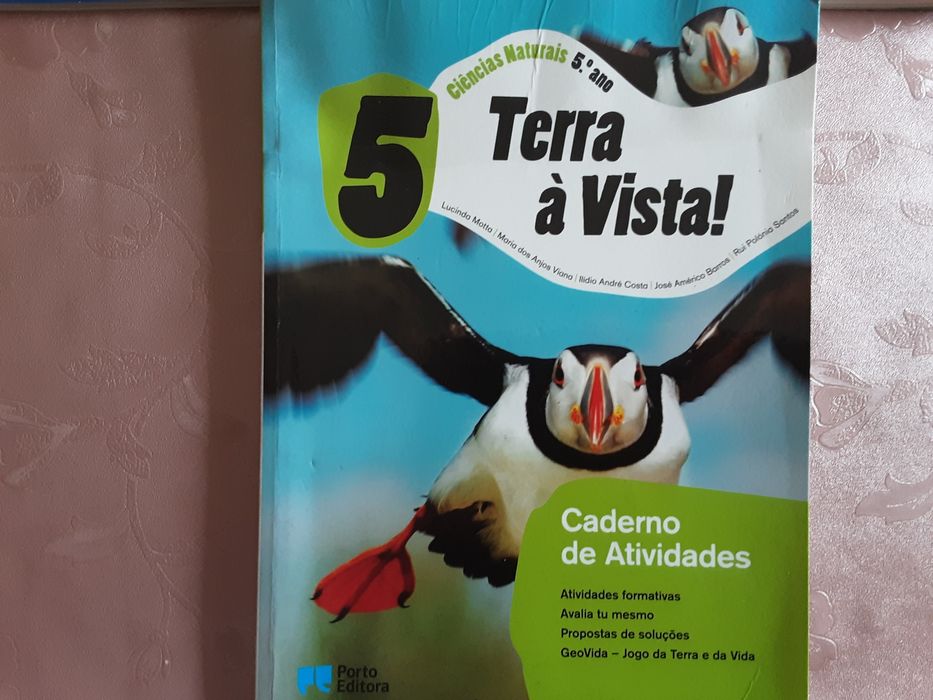 Manual escolar e caderno de atividades-Ciências Naturais 5' ano