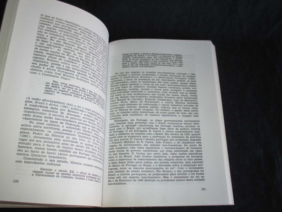 Livro Brasil e Portugal A Imagem Recíproca Nelson H. Vieira