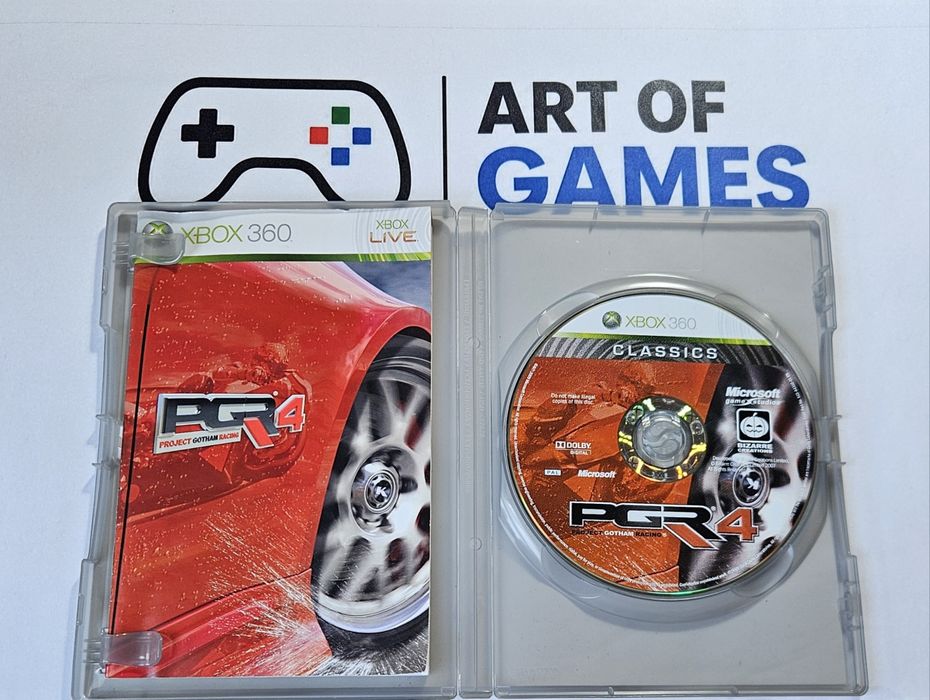 Project Gotham Racing 4 PL Xbox 360 PGR 4