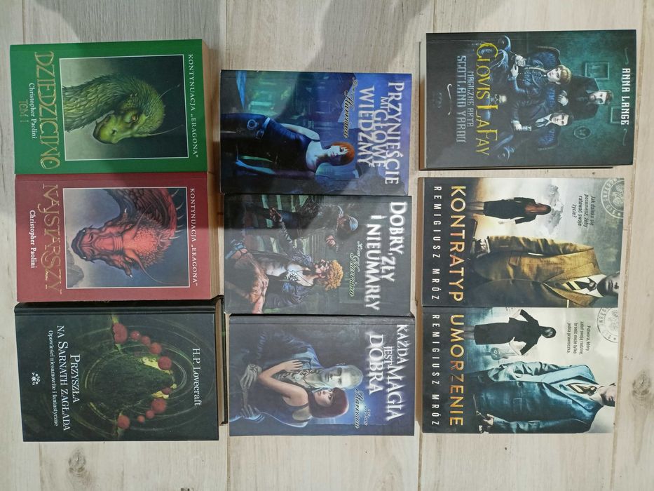 Kolekcja Książek Fantasy/Sci-FI