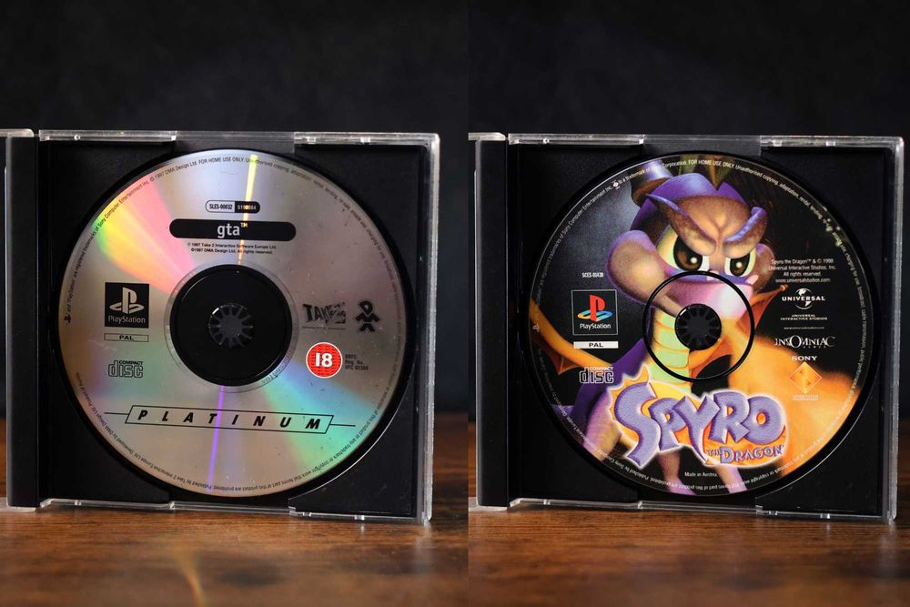 Lote PS1 Original | Spyro, GTA + Outros Jogos