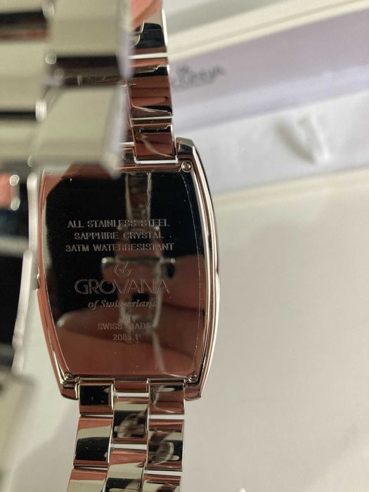 Relógio Suíço Grovana 2085.1132 pulseira de aço - Usado