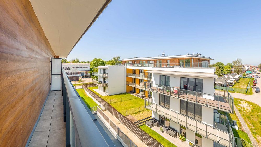 Apartament 4-osobowy Władysławowo TARAS/WIDOK