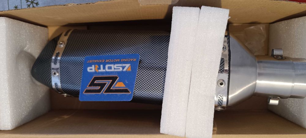 Ponteira para mota nova tipo Akrapovic