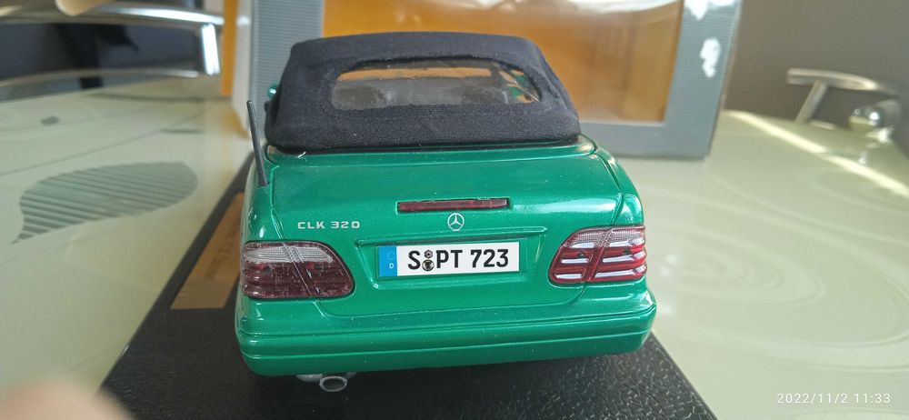 модель 1.18 Anson Mercedes Benz CLK