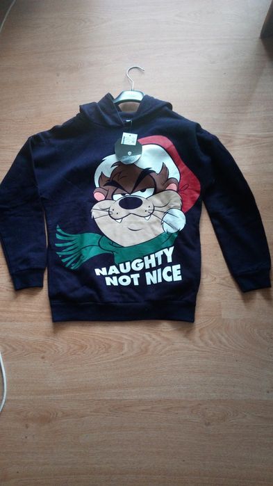 72*Nowa bluza z kapturem dla chłopca rozmiar 146/152