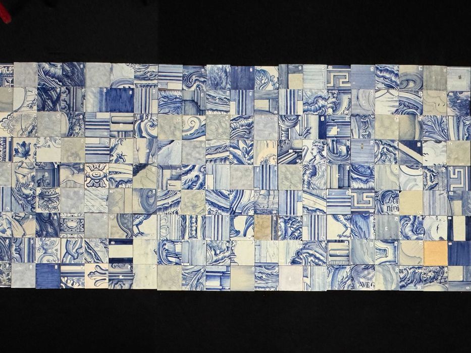 Painel de Azulejos Portugueses Sec. XX | Patchwork | 285cm