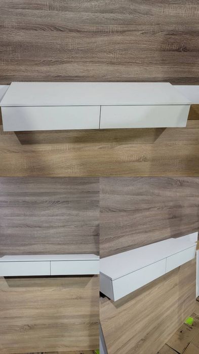 Підвісний туалетний столик для косметики,косметичний столик 2 шухляди