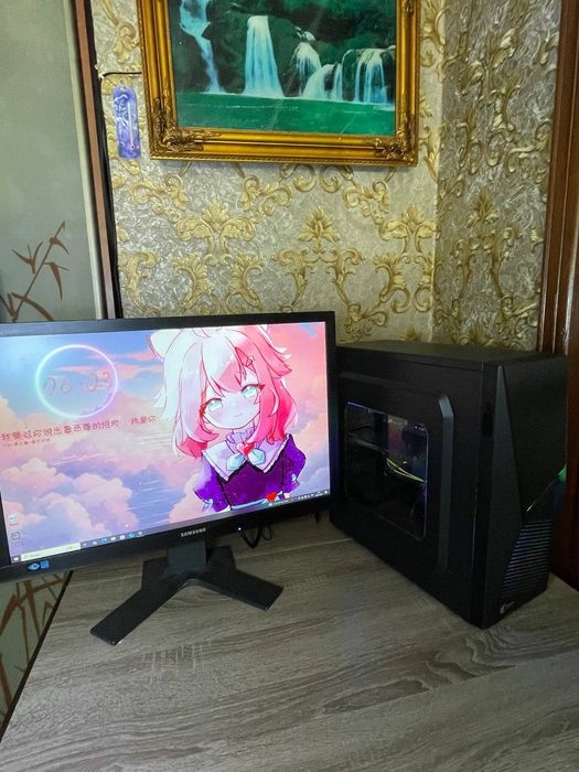 Продаю ПК с монитором, компьютер 15500