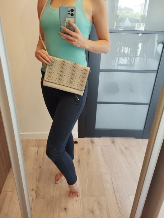 Kopertówka mała torebka torba szara CCC Jenny Fairy