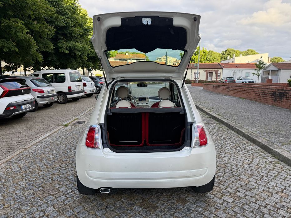 Fiat 500 - Caixa Automática - GPS / CarPlay - 0.9 TwinAir - Tecto