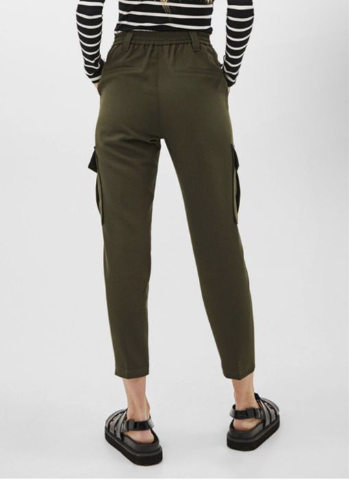 Брюки карго, НОВІ штани жіночі Bershka, mom’s / корго, моми, хакі