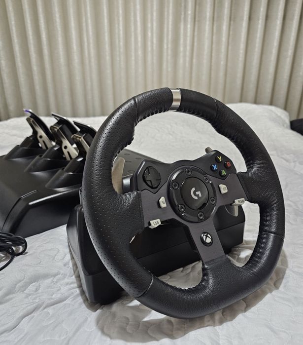 Logitech g920 simulador volante e pedaia