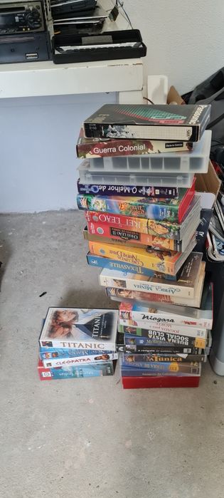 Filmes dvds e VHS