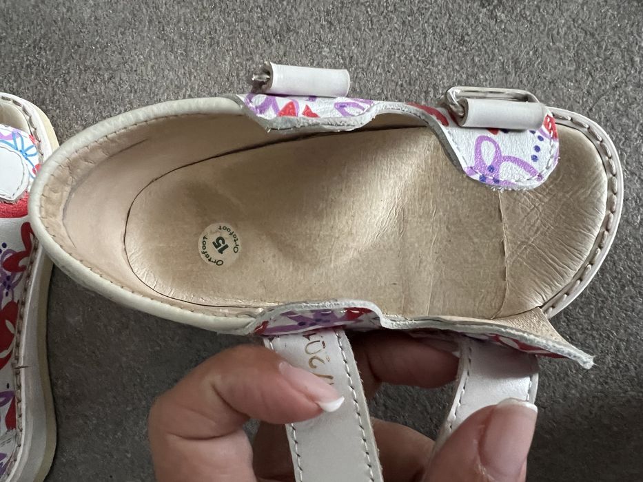 Ортопедичні босоніжки 15 см