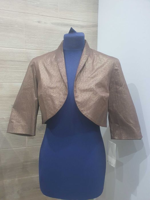 Zlote  połyskujące bolerko