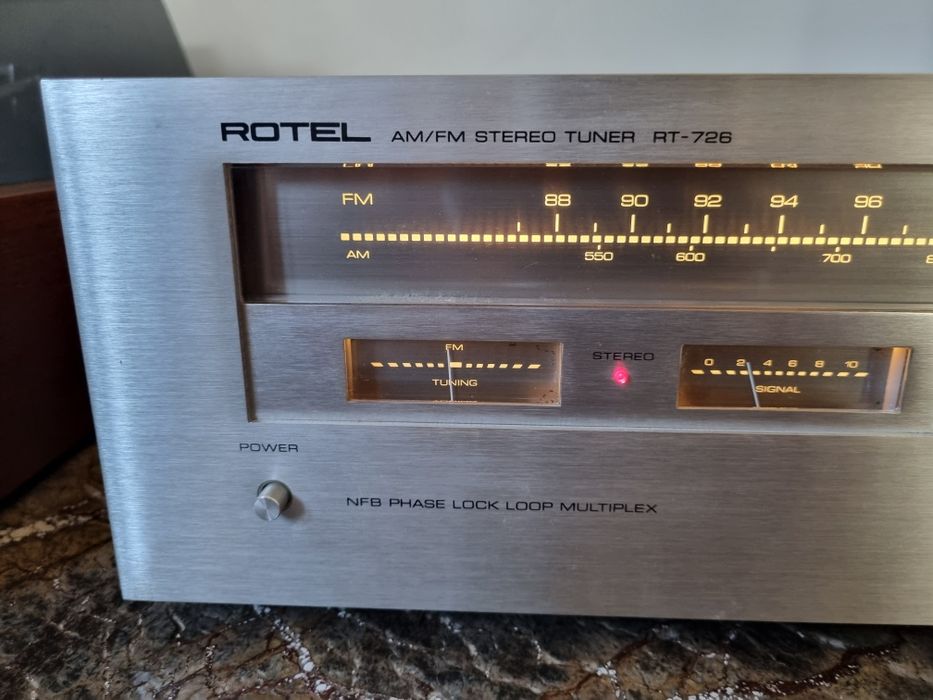 Tuner Rotel RT-726 Vintage