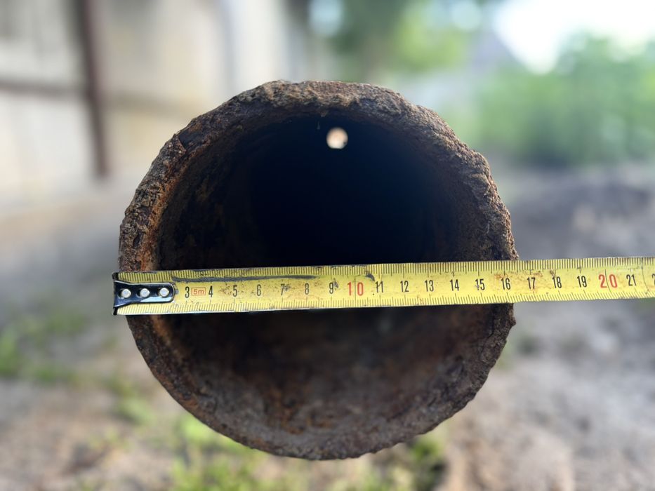 каналізаційна чугунна труба 6шт