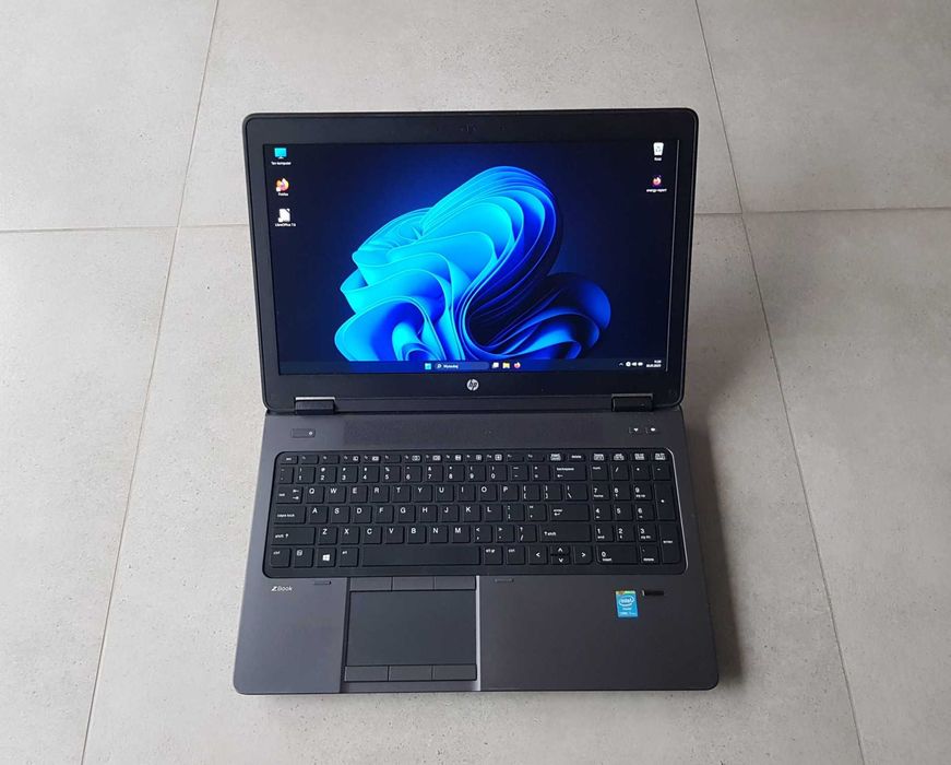 Wydajny laptop HP ZBook 15 - i7, Nvidia, 16GB, SSD, DVD/CD, Windows 11