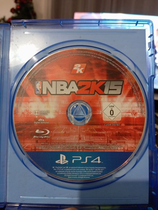 Jogo de ps4 NBA 2K 15