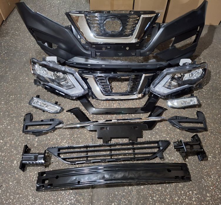 Фара галоген USA Нісан Т32 Nissan Rogue 17-20 260606FL0A  260106FL0A бампер молдинг підсилювач бачок арка жалюзі решітка рамка туманка кріплення птф