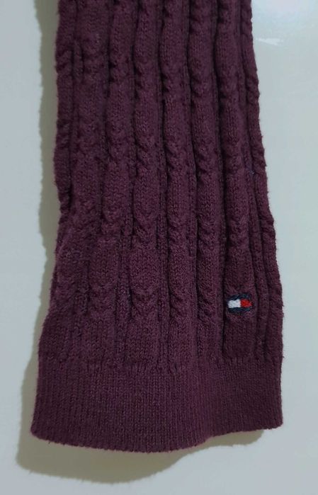 Sweter Bawełniany Ciemny Fiolet Tommy Hilfiger |R. M