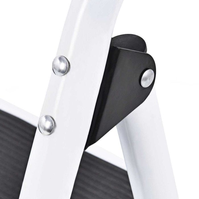 Składana drabina domowa 3 stopnie z podestem