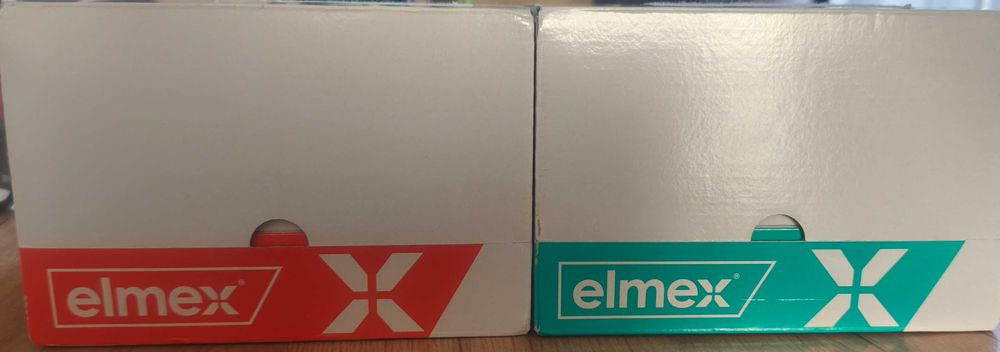 Pasty Elmex (zielona i pomarańczowa)