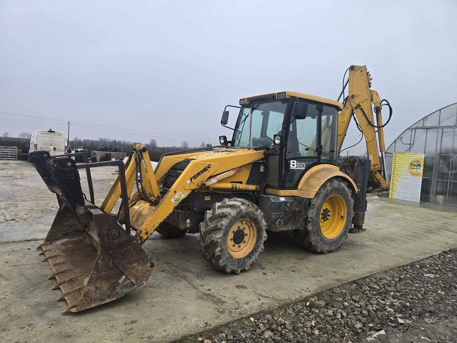 Koparko ładowarka Fermec 860 rok2002 krokodyl teleskop