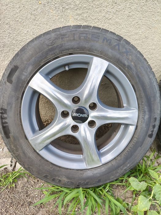Koła aluminiowe 15" Ronal 5x110 Et38 65,1 Opel Vectra C opony 195/65